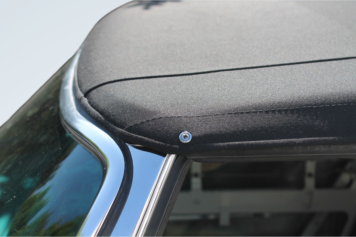 Mercedes SL W113 Verdeck schwarz Kissen, Dekoration für Zuhause
