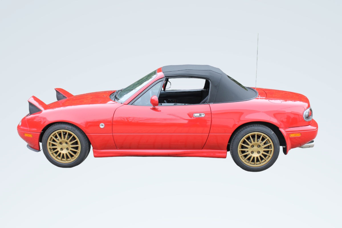 Mazda MX-5 Verdeck 1 teilig mit Glas-Fenster
