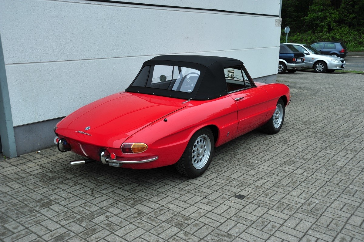 Alfa Spider Rundheck Cabrioverdeck