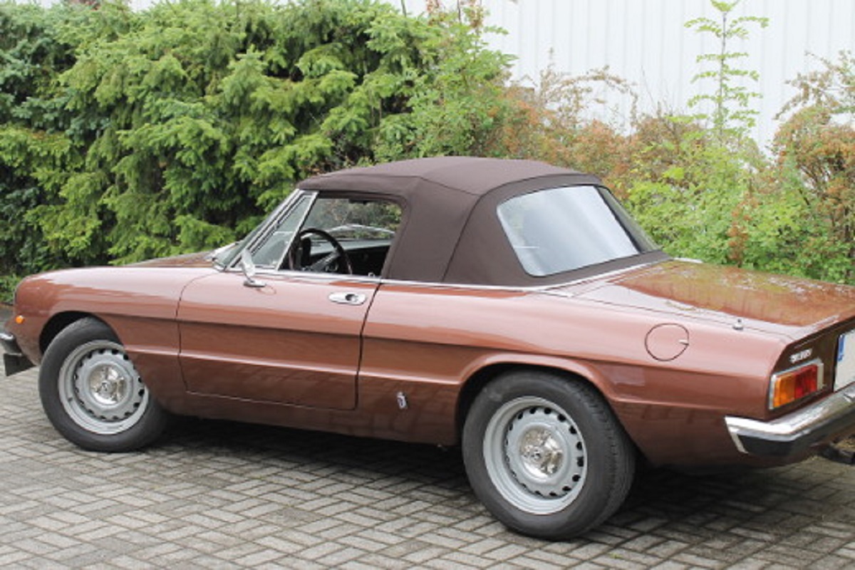 Alfa Spider Fastback Cabrioverdeck