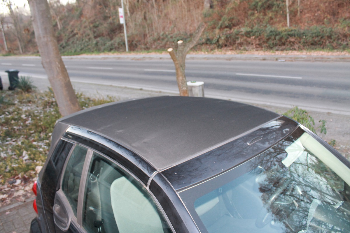 79SM51-Smart_ForTwo_451_SeiteVorneOben Auto, Transport, Fahrzeug