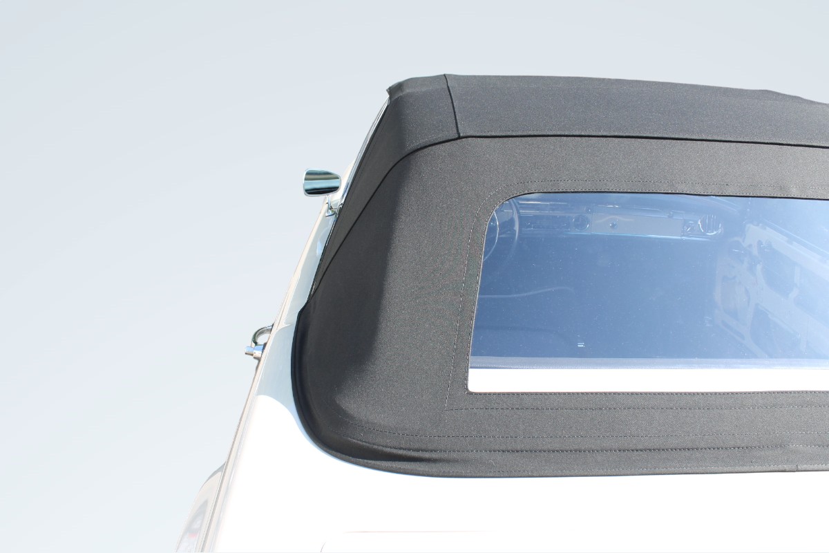 Mercedes SL W113 Verdeck schwarz Kissen, Dekoration für Zuhause, Auto, Windschutzscheibe, Kopfstütze