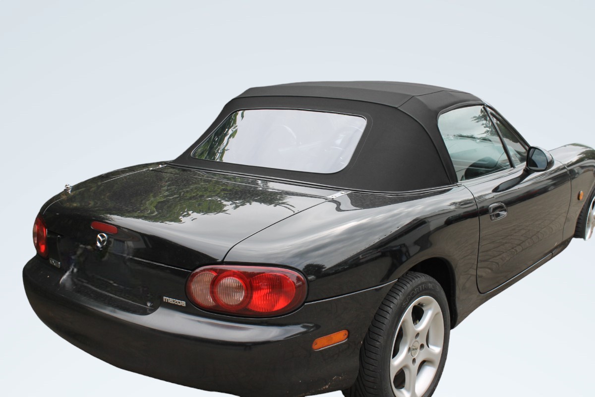 Mazda MX5 Verdeck einteilig mit Folienfenster Auto, Limousine, Coupé, Sportwagen, Rad, Mazda, MX-5, Roadster, Sportwagen, Cabrio