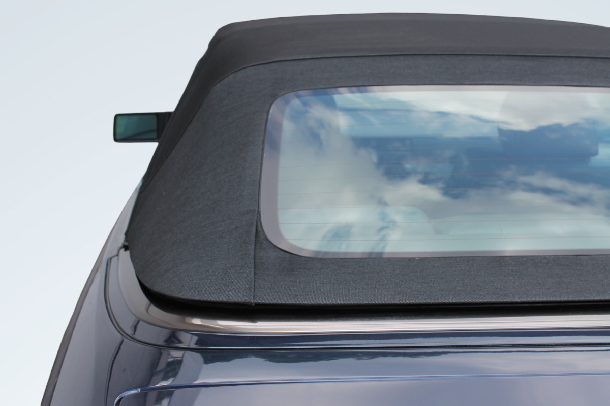 Auto, Fahrzeug, Windschutzscheibe, Kissen, Dekoration für Zuhause, Cabrio, Softtop, Heckfenster, Kofferraum, Schwarz
