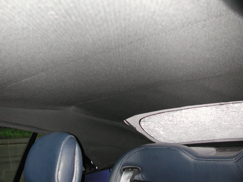 Renault Megane Himmel Cabrio Stoff schwarz Renault Megane Himmel Cabrio Stoff schwarz