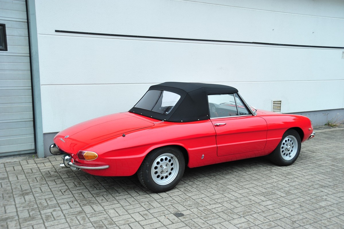 Alfa Spider Rundheck Cabrioverdeck