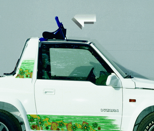 Suzuki Vitara Bikini-Top GURTLOS