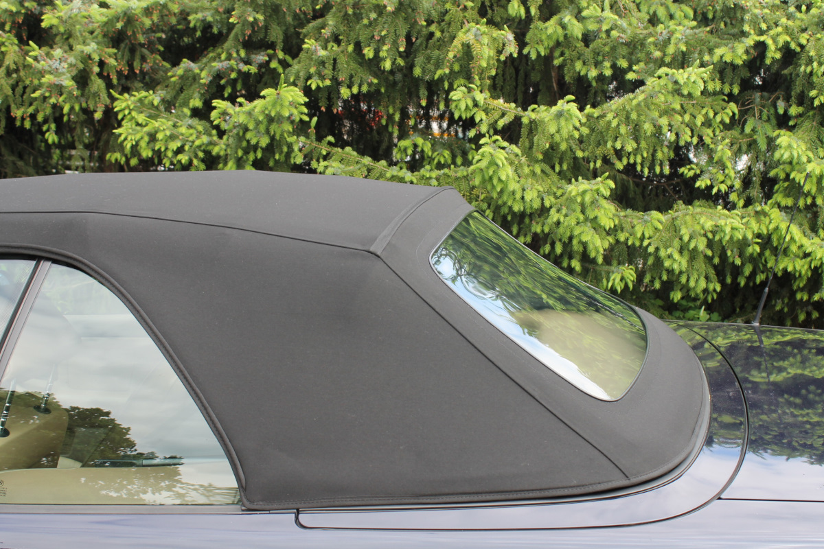 BMW E36 Cabrio-Verdeck hl Cabrio, Stoffverdeck, Auto, Schwarz, Fenster